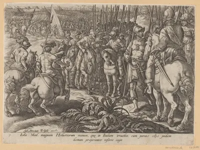 Giovanni De Medici Sends Back The Swiss Mercenaries