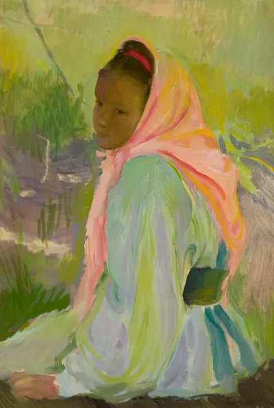 Girl From Polesie Sketch