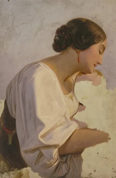 Girl With Earrings