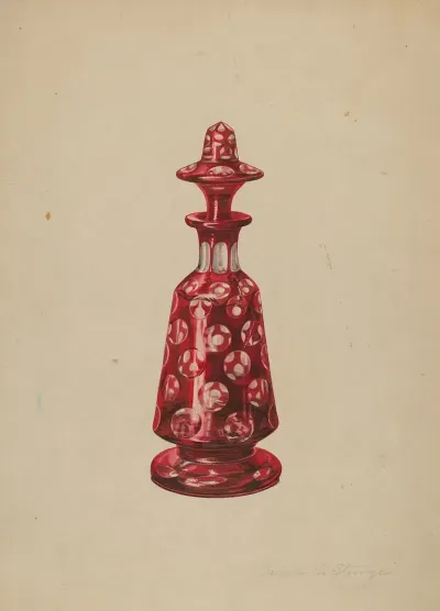 Glass Perfume Bottle