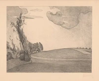 Glooiend Landschap Geloof