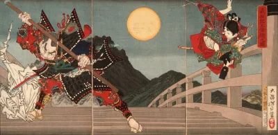 Gojo Bridge An Episode From The Life Of Yoshitsune