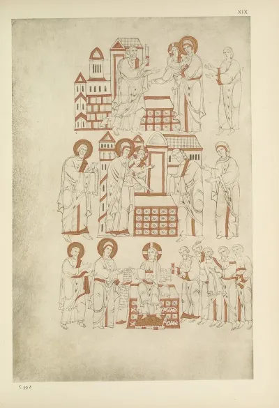 Gospels Of Matilda Countess Of Tuscany 1055 1115 Pl 13