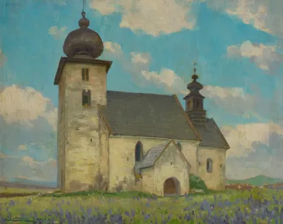 Gothic Church In Zehra