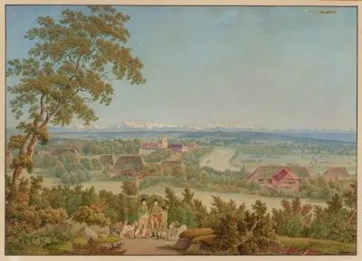 Gottstatt Kloster Von Nordwesten