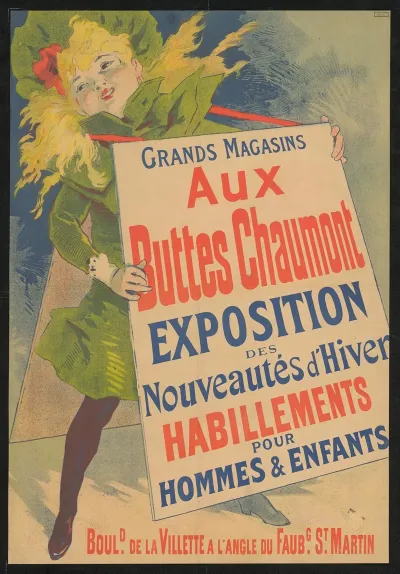 Grand Magazins Aux Buttes Chaumont Exposition Des Nouveautes Dhiver