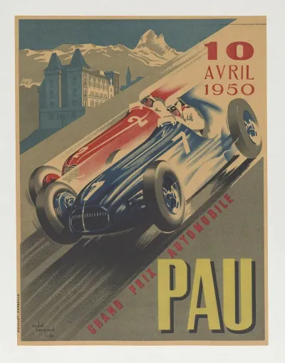 Grand Prix Automobile Pau 10 Avril 1950