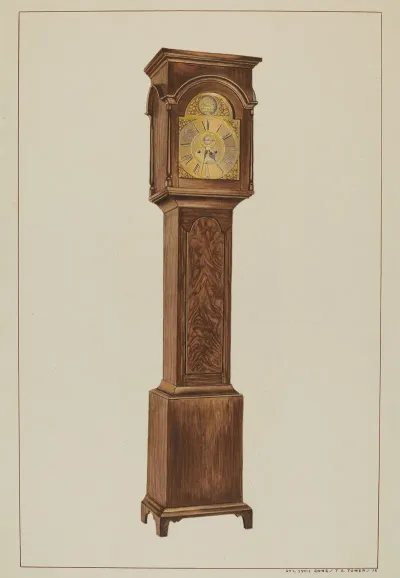 Grandfather Clock 10