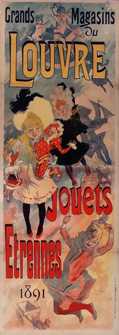 Grands Magasins Du Louvre Jouets Etrennes 1891