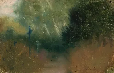 Graveyard At Dusk
