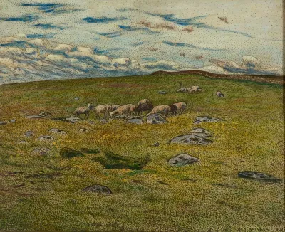 Grazing Sheep