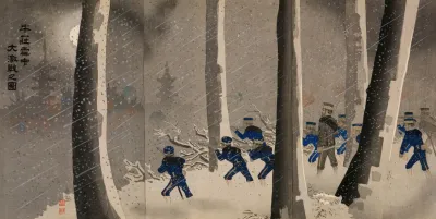 Great Fierce Battle In The Snow Near Niuzhuang 2