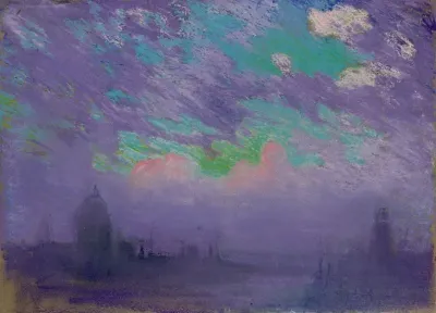 Green Blue And Purple