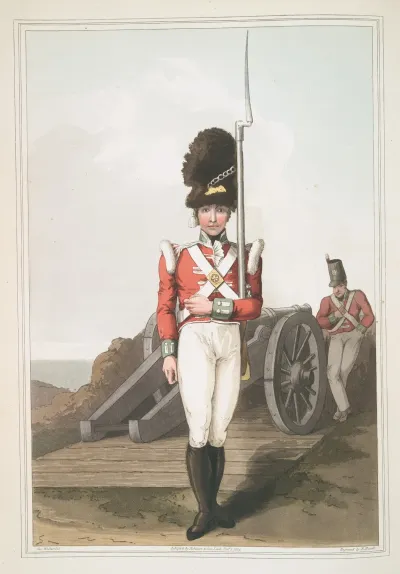 Grenadier Or The First West York Militia Plate 25