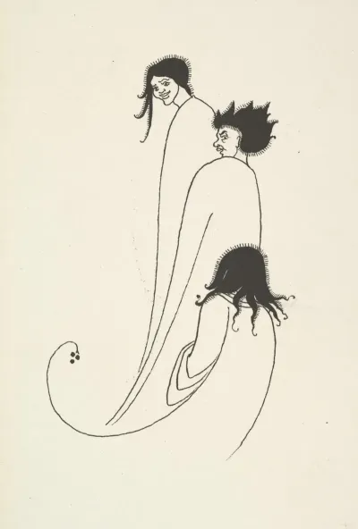Grotesques By Aubrey Beardsley 5
