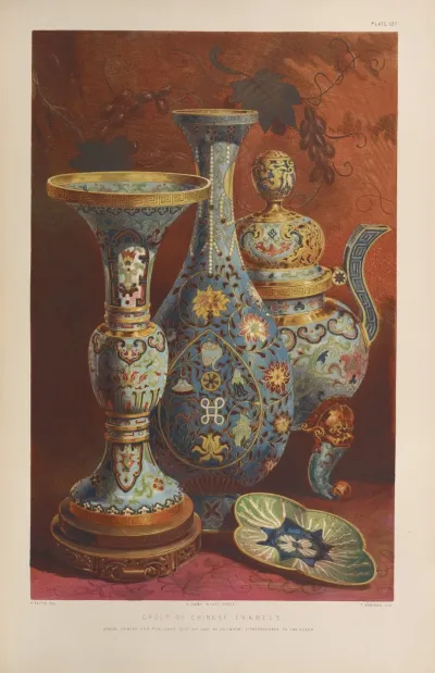 Group Of Chinese Enamels