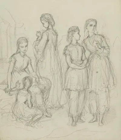 Groupe De Jeunes Filles