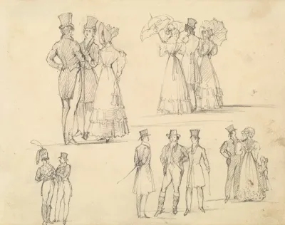 Groups Of Men And Women In Conservation