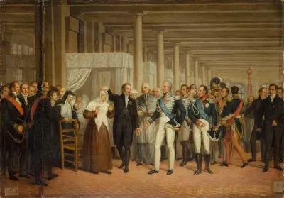 Guillaume Dupuytren 1777 1835 A Lhotel Dieu Presente A Charles X Une Operee Des Yeux