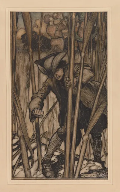 Gullivers Travels Gulliver Is Struck With Fear