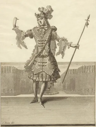 Habit Dandimion Du Balet Du Triomphe De Lamour