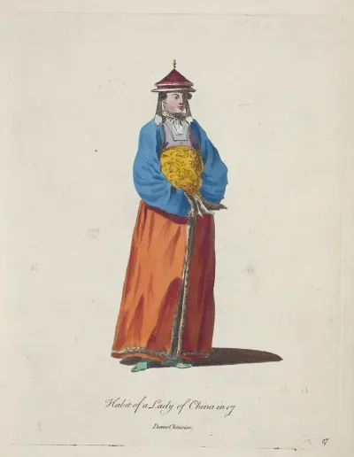 Habit Of A Lady Of China Dame Chinoise