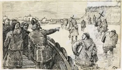 Hacon The Jarl Shot Upon Land All The Priests And Learned Men