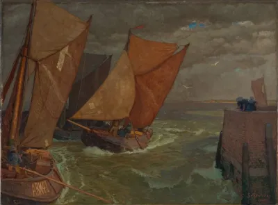 Hafeneinfahrt Von Vlissingen