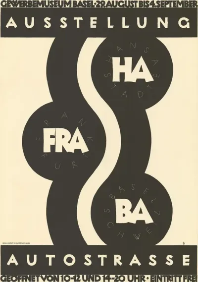 Hafraba Autostrasse Gewerbemuseum Basel