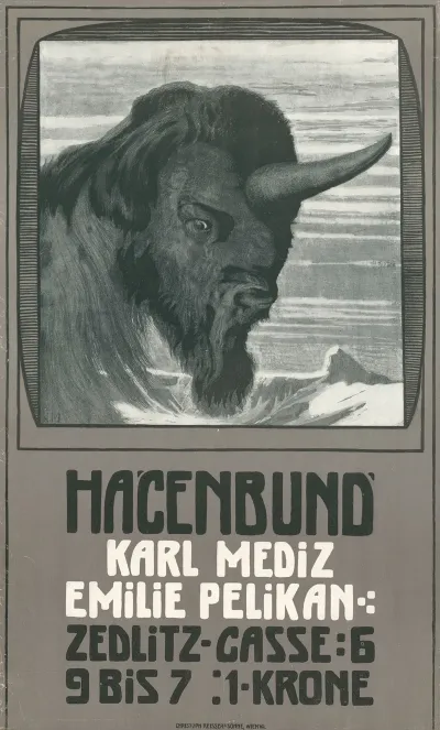 Hagenbund Karl Mediz Emilie Pelikan