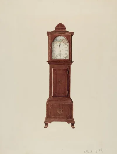 Hall Clock Miniature