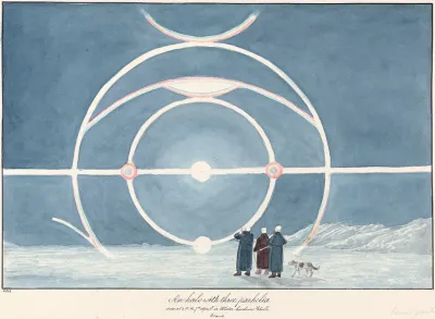 Halo With Three Parhelia Winter Harbour Melville Island 2