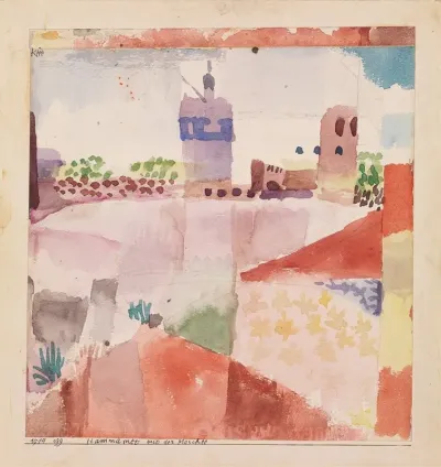 Hammamet With Its Mosque