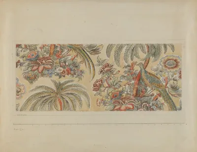 Hand Blocked Chintz