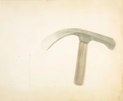 Hand Forged Adze