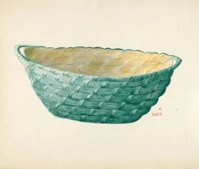 Hand Made Work Basket