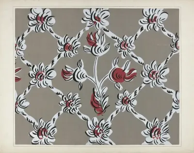 Hand Painted Wall Detail 2