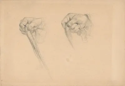 Hand With A Stick