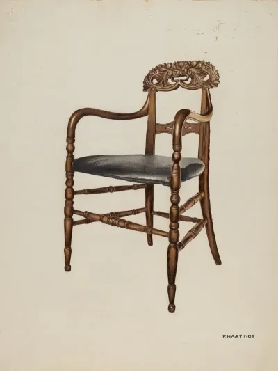 Handcarved Chair
