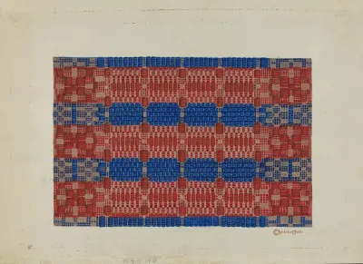 Handwoven Coverlet 3