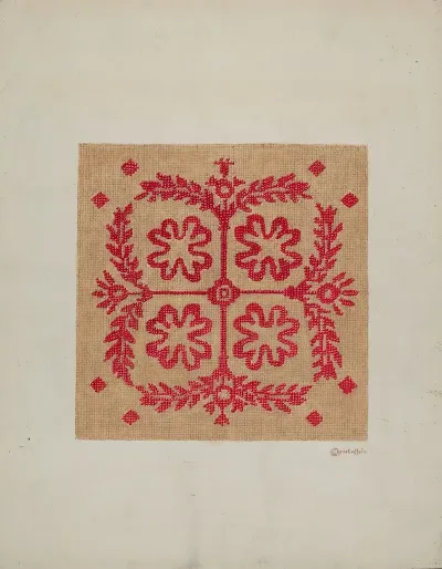 Handwoven Coverlet