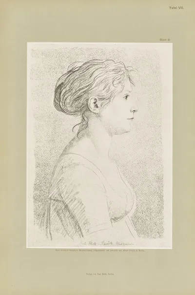Handzeichnungen Von Gottfried Schadow Pl 07