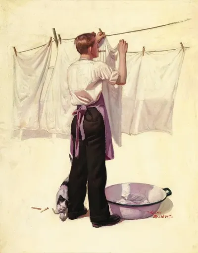 Hanging The Laundry