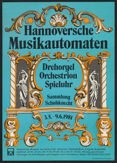 Hannoversche Musikautomaten Drehorgel Orchestrion Spieluhr