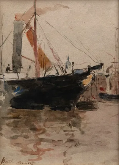 Harbor Scene Isle Of Wight