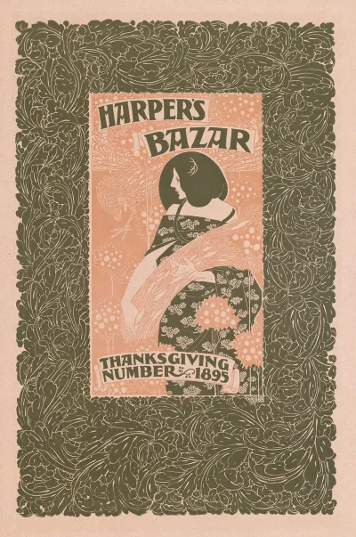 Harpers Bazar Thanksgiving Number 1895