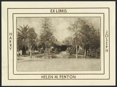 Harry Joseph And Helen M Fenton