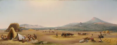 Harvest On The Roman Campagna