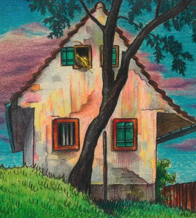 Haus Im Abend
