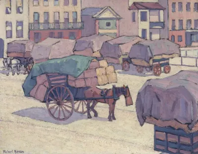 Hay Carts Cumberland Market